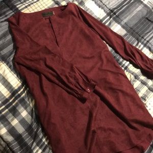 Maroon Blaque Label dress